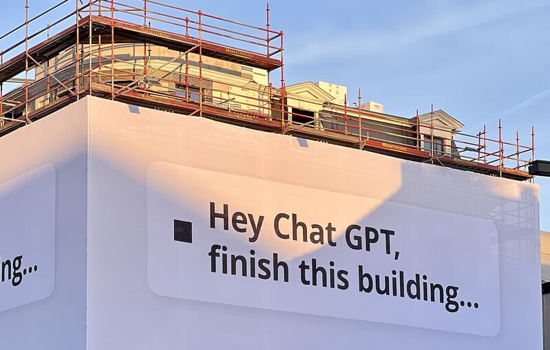 Hey chat GPT finish this building