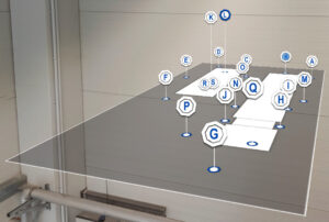 Our floating map allows you to get an overview of your location and understand three-dimensional connections between them with immersive training from Look.Insite