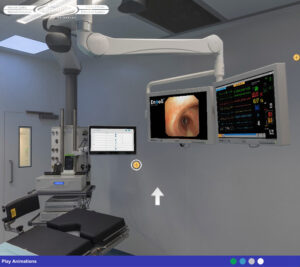 Brandon are based in Leeds in the North of England. They do travel to many tradeshows but can't bring their full equipment with. The development of this virtual visit to the showroom gives customers the opportunity to experience the full display online.
